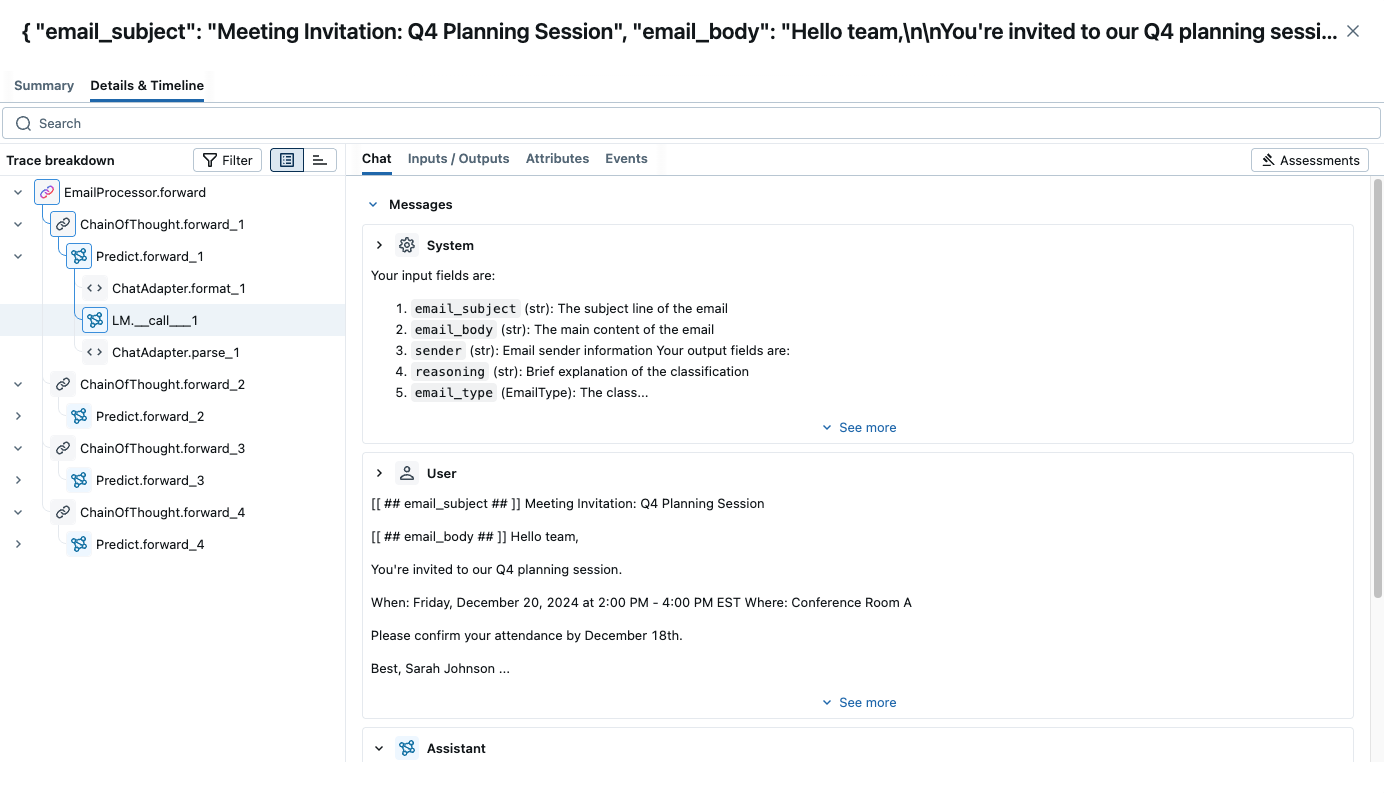 MLflow Trace